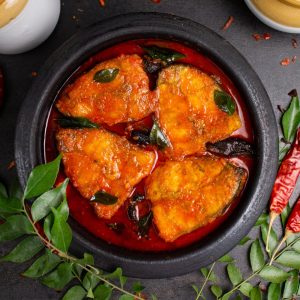 Fish Curry (1pc):India Hotel