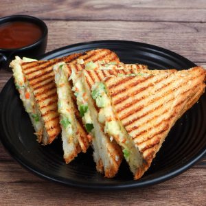 Cheese Chilli Garlic Sandwich :Rik Mumbai