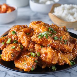Korean Fried Wings : Little saanjh